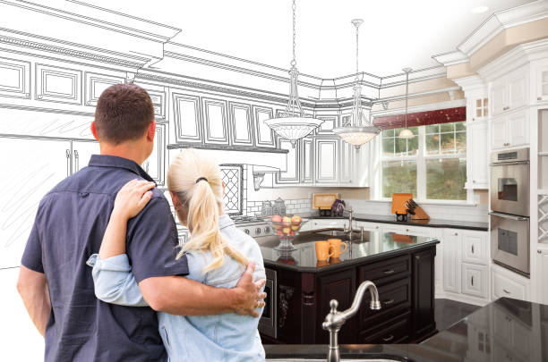 Professional Cabinet Installation technician working in Mantua, VA